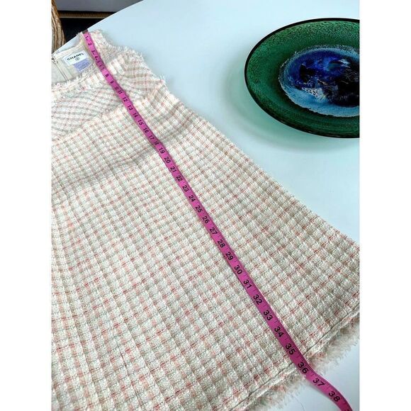 Authentic Chanel Vintage 2004 Tweed Dress Multicolor Size 36/US - Picture 2 of 11